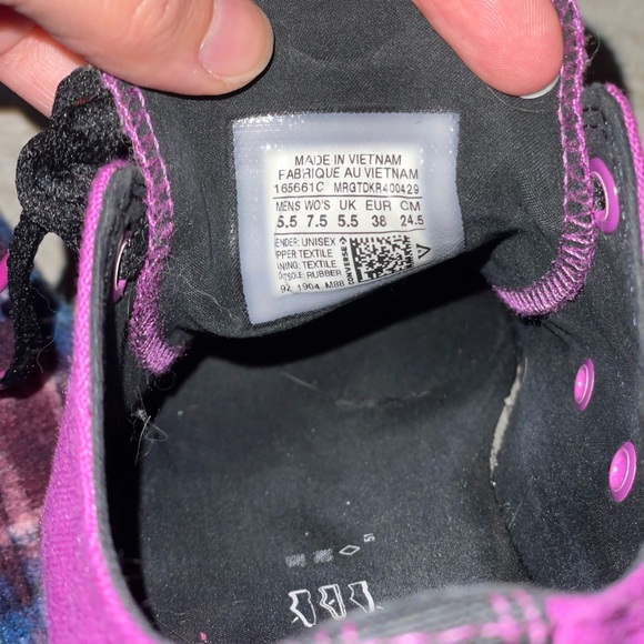 Converse Women's Bold Violet Sneakers - Picture 14 of 14